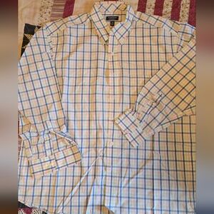 Club Room Men's Pastel Plaid Button Down Shirt